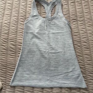 Lululemon Athletica Light Gray Tank Top